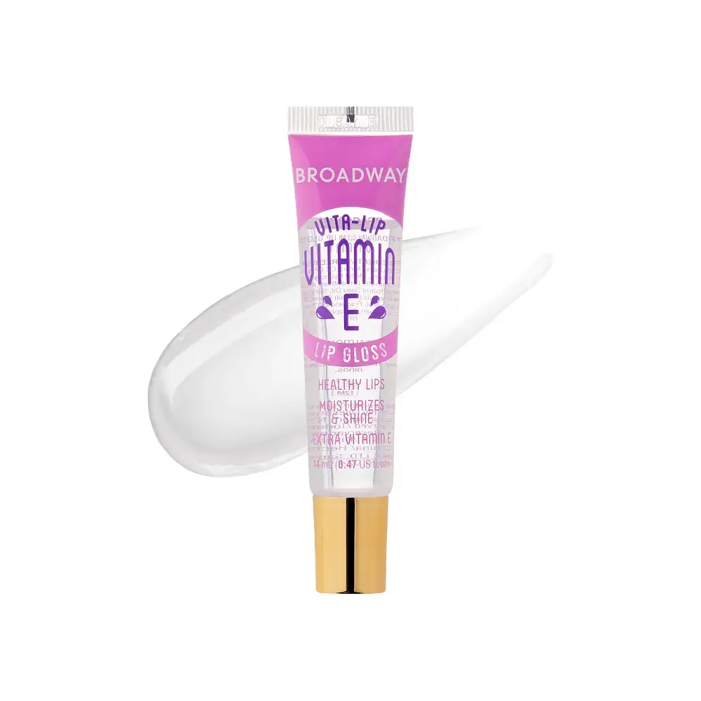 Ruby Kisses Broadway Vita-Lip Moisturizing, Soothing & Super Shiny Clear Lip Gloss - Image 117