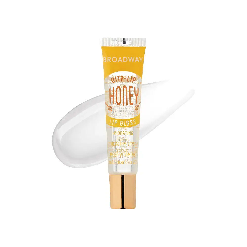Ruby Kisses Broadway Vita-Lip Moisturizing, Soothing & Super Shiny Clear Lip Gloss - Image 118