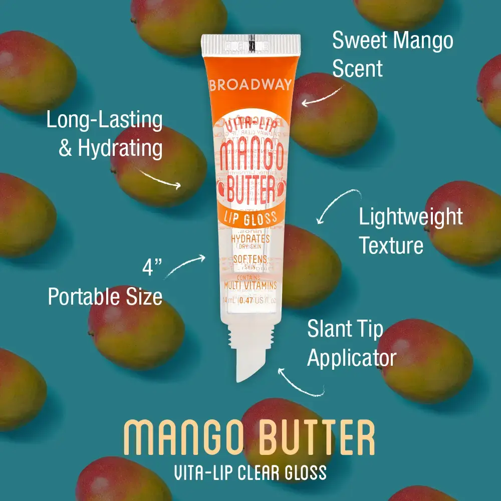 Ruby Kisses Broadway Vita-Lip Moisturizing, Soothing & Super Shiny Clear Lip Gloss - Image 18