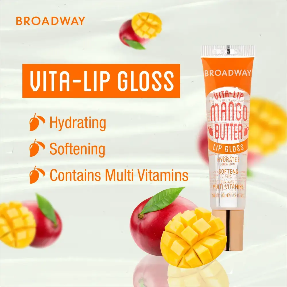 Ruby Kisses Broadway Vita-Lip Moisturizing, Soothing & Super Shiny Clear Lip Gloss - Image 32