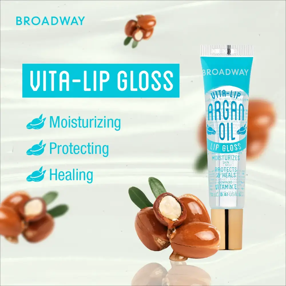 Ruby Kisses Broadway Vita-Lip Moisturizing, Soothing & Super Shiny Clear Lip Gloss - Image 33