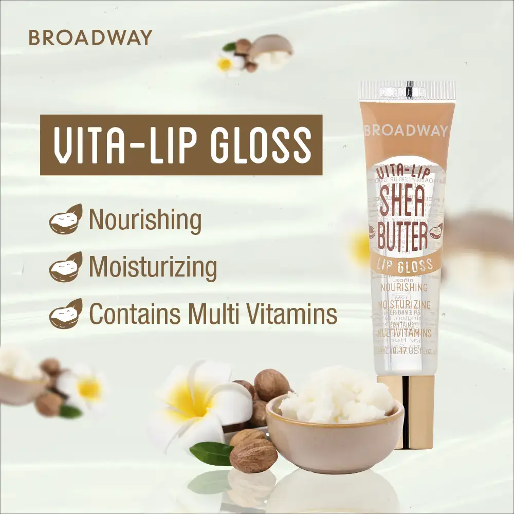 Ruby Kisses Broadway Vita-Lip Moisturizing, Soothing & Super Shiny Clear Lip Gloss - Image 36
