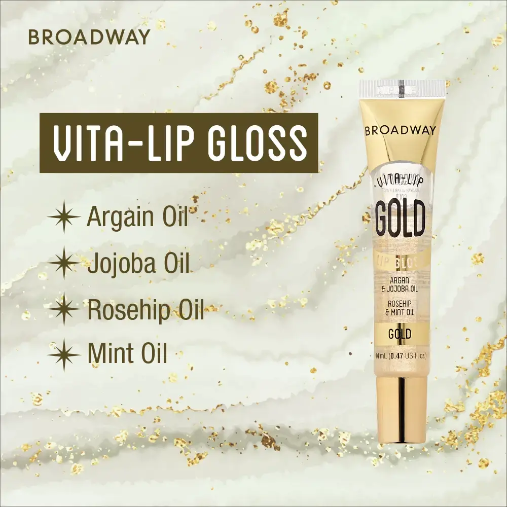 Ruby Kisses Broadway Vita-Lip Moisturizing, Soothing & Super Shiny Clear Lip Gloss - Image 37