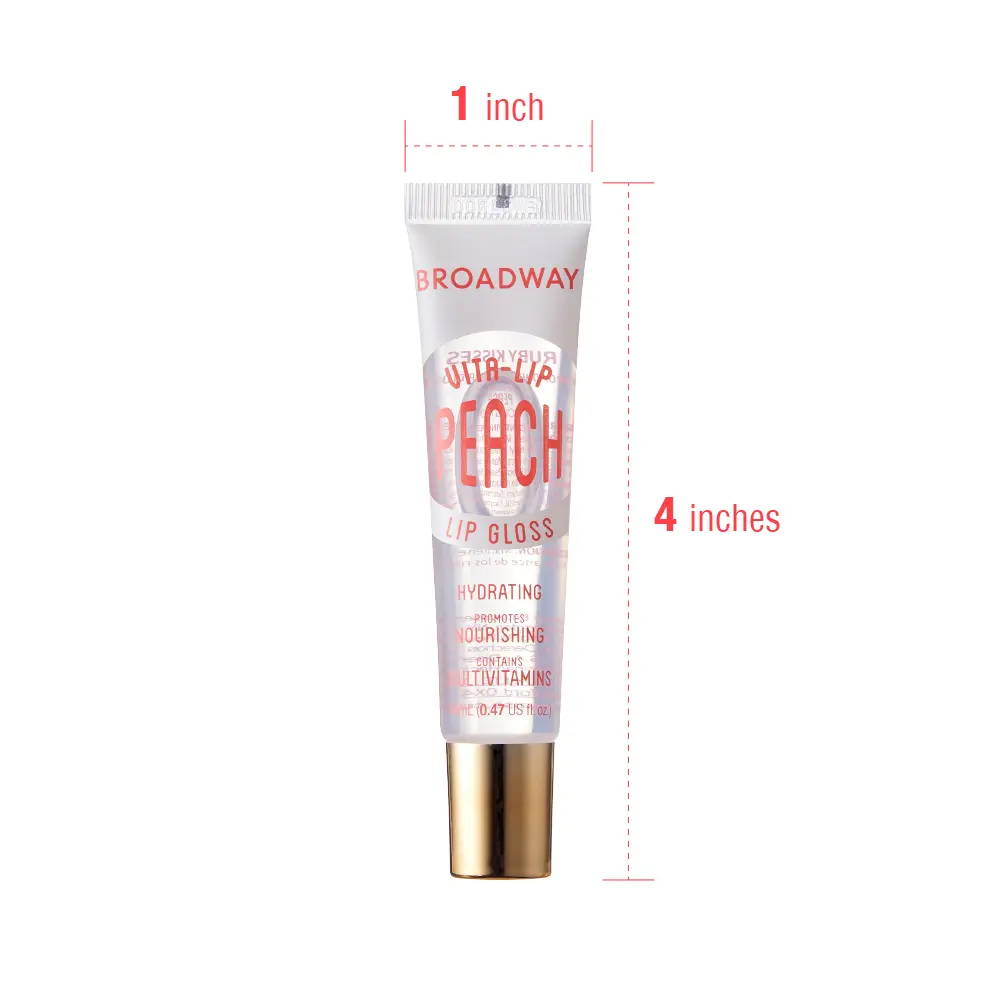 Ruby Kisses Broadway Vita-Lip Moisturizing, Soothing & Super Shiny Clear Lip Gloss - Image 68