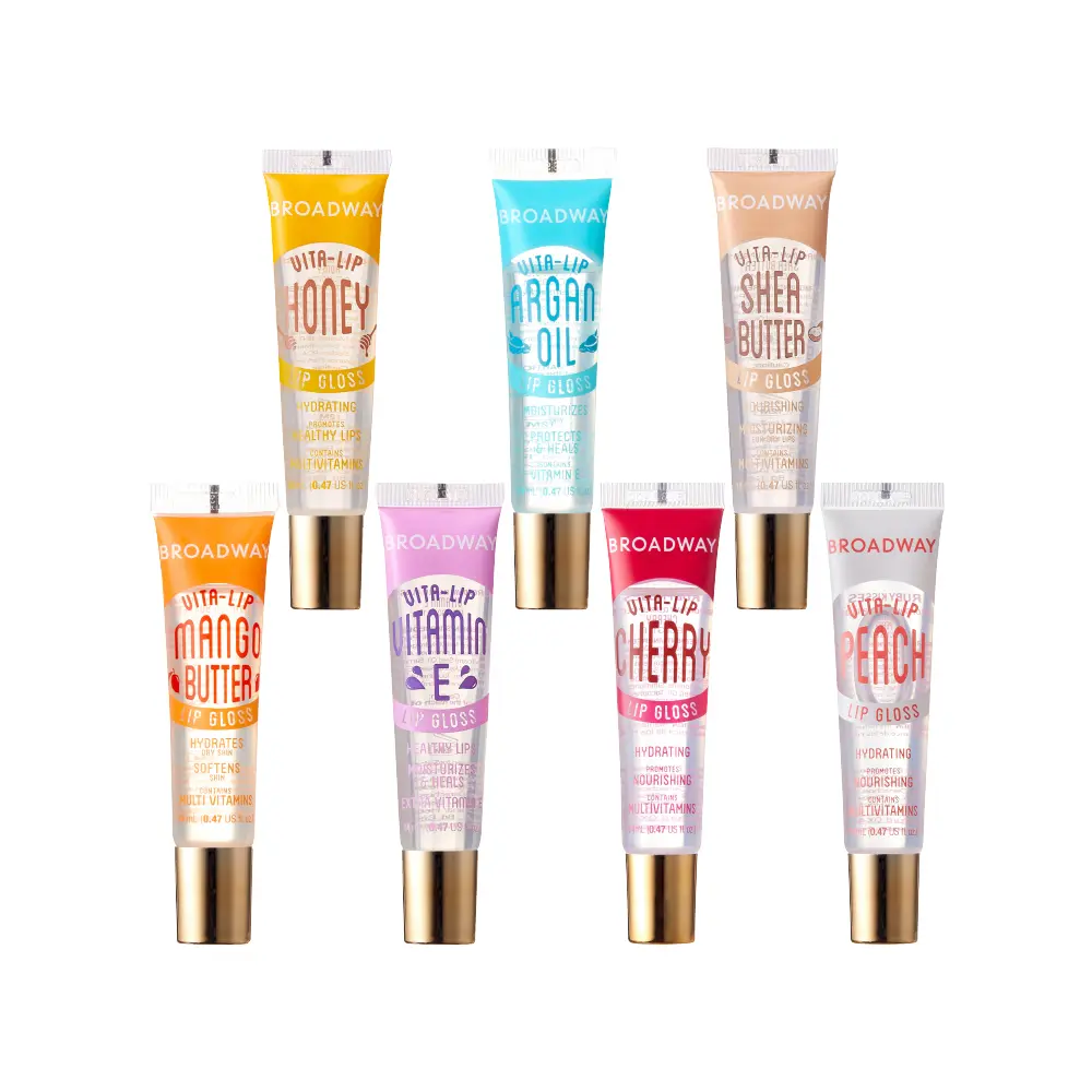 Ruby Kisses Broadway Vita-Lip Moisturizing, Soothing & Super Shiny Clear Lip Gloss - Image 81