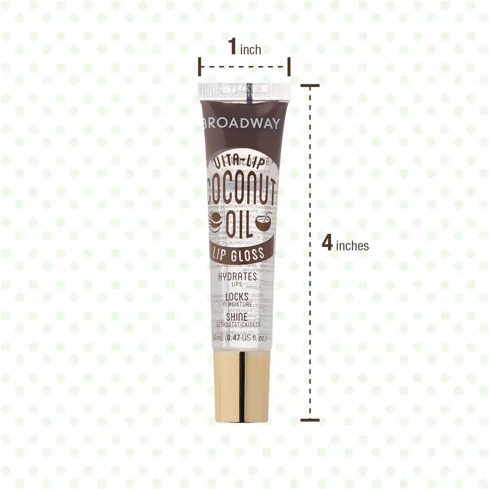 Ruby Kisses Broadway Vita-Lip Moisturizing, Soothing & Super Shiny Clear Lip Gloss - Image 87