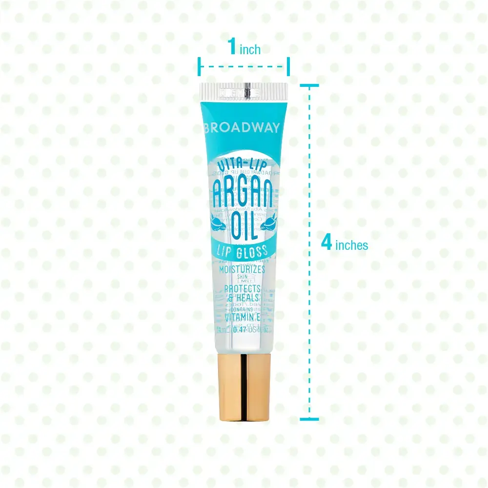 Ruby Kisses Broadway Vita-Lip Moisturizing, Soothing & Super Shiny Clear Lip Gloss - Image 89