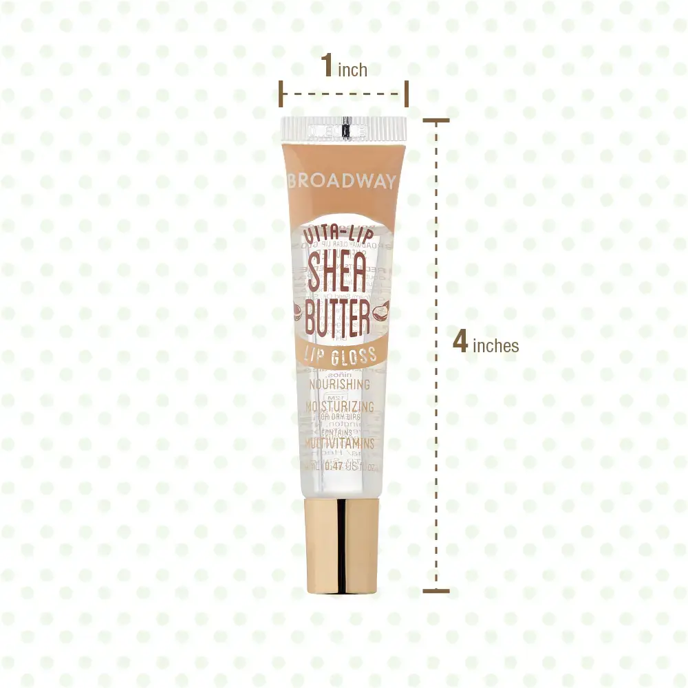Ruby Kisses Broadway Vita-Lip Moisturizing, Soothing & Super Shiny Clear Lip Gloss - Image 92