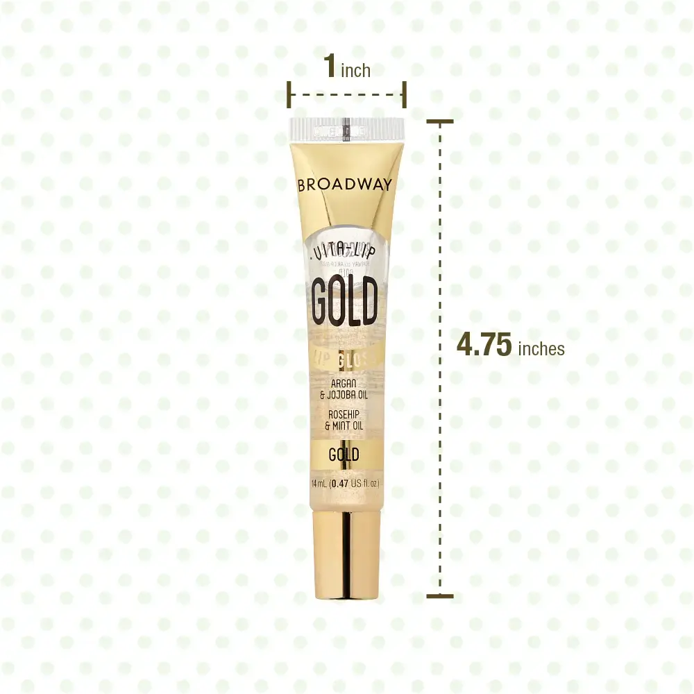 Ruby Kisses Broadway Vita-Lip Moisturizing, Soothing & Super Shiny Clear Lip Gloss - Image 93