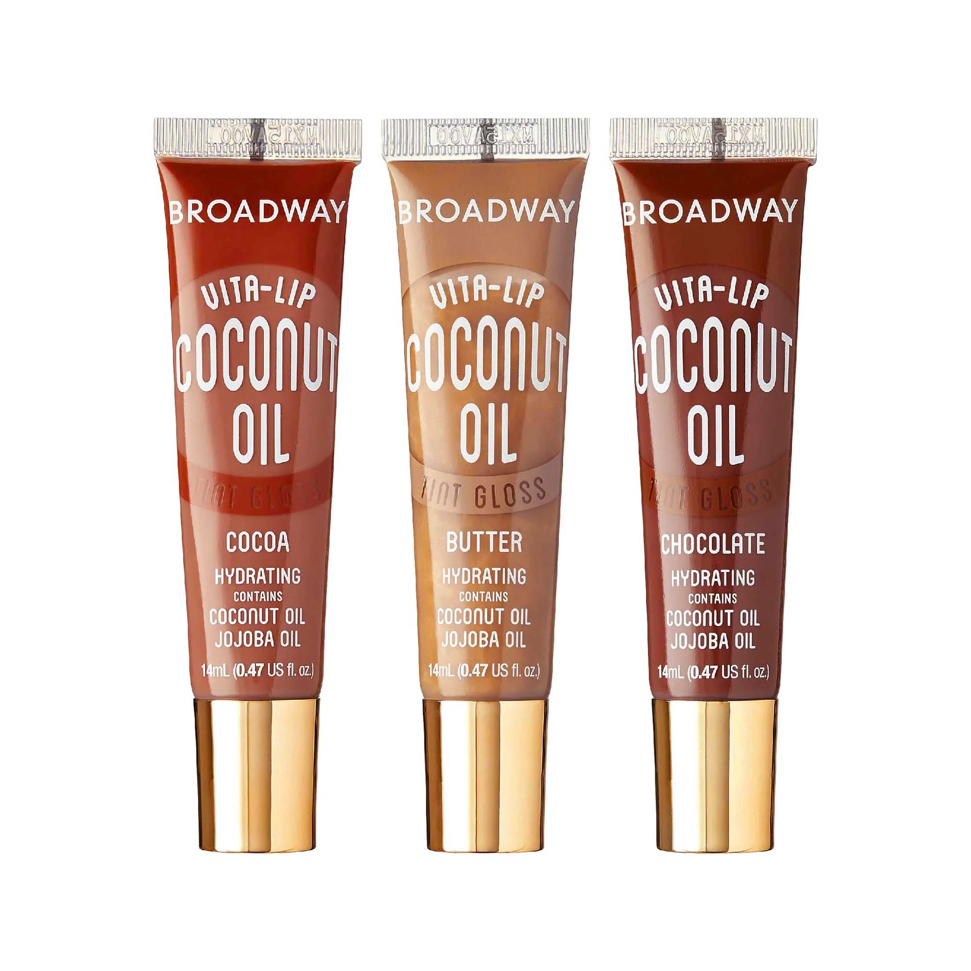 Ruby Kisses Broadway Vita-Lip Tinted Lip Gloss (3-Pack) - Image 3