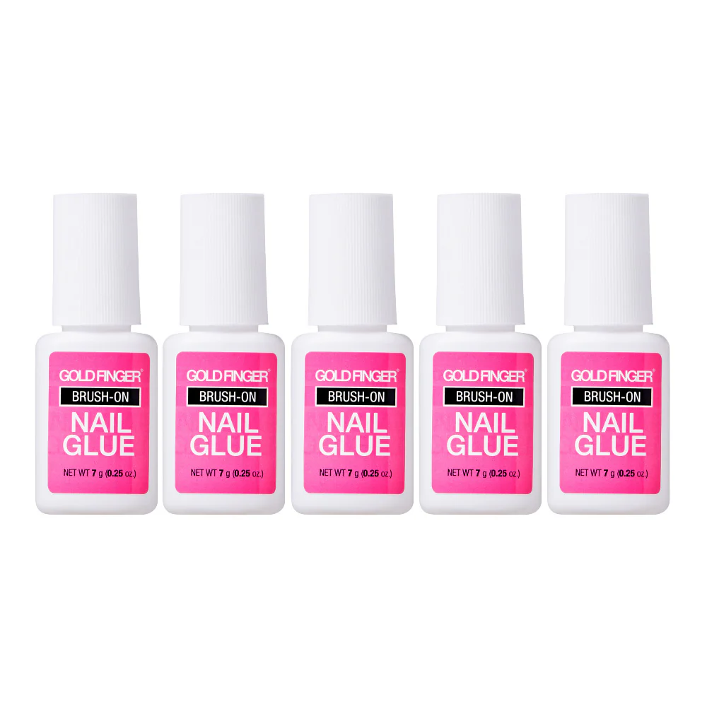 Gold Finger Brush On Nail Glue - Image 8