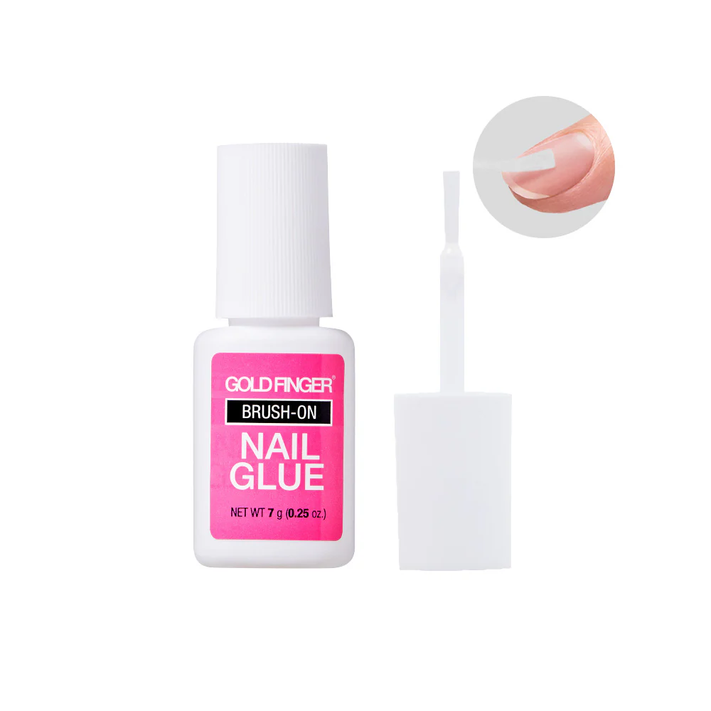 Gold Finger Brush On Nail Glue - Image 9