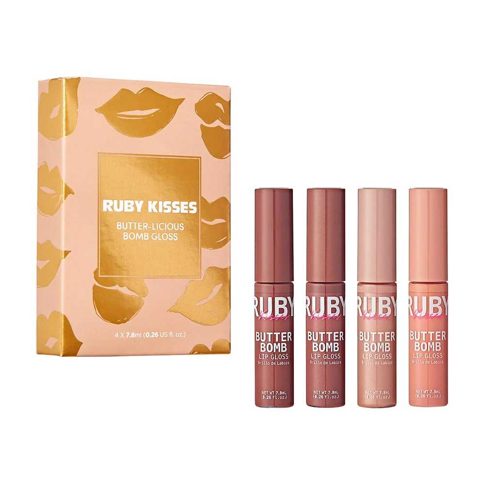 Ruby Kisses Butter Bomb Gloss 4pcs Value Set - Image 17