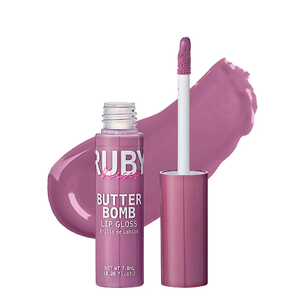 Ruby Kisses Butter Bomb Gloss – Non-Sticky, High-Shine Lip Gloss with Jojoba & Avocado Oil - Image 17