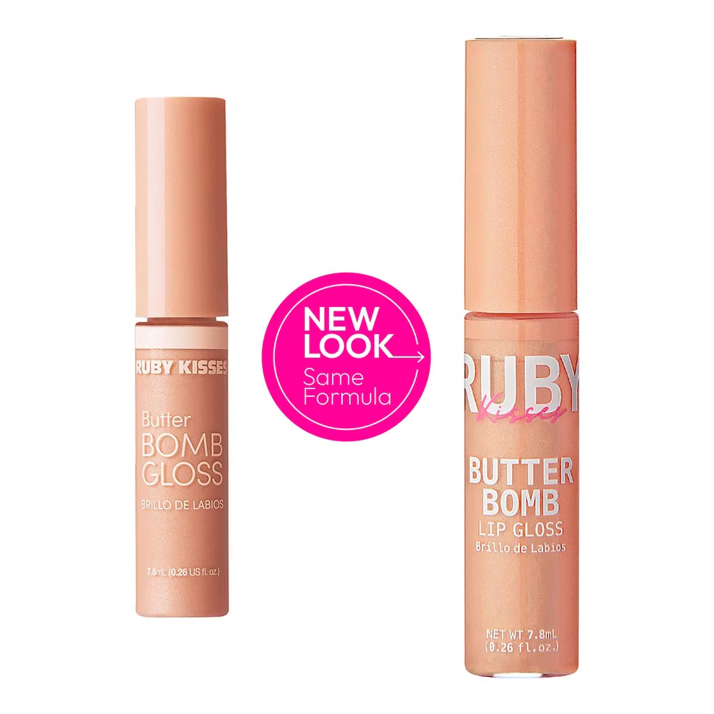 Ruby Kisses Butter Bomb Gloss – Non-Sticky, High-Shine Lip Gloss with Jojoba & Avocado Oil - Image 27