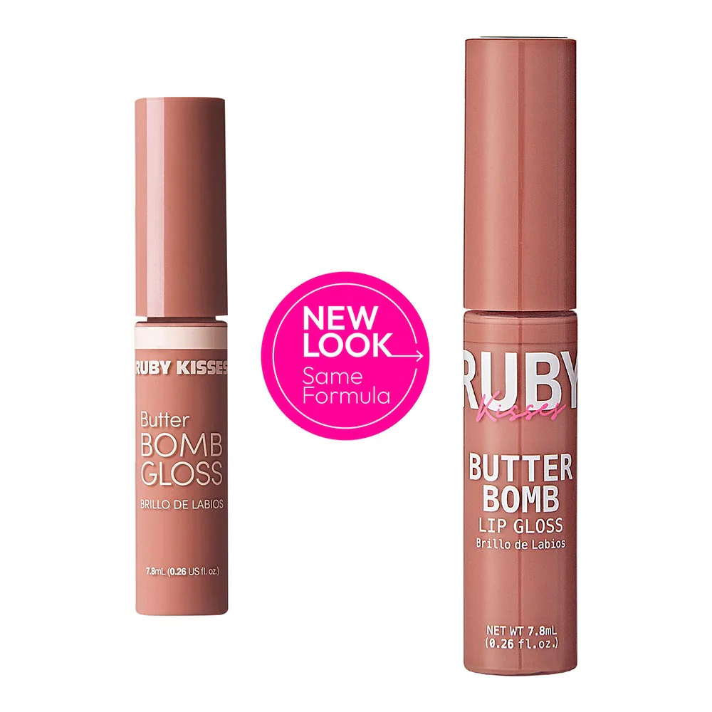 Ruby Kisses Butter Bomb Gloss – Non-Sticky, High-Shine Lip Gloss with Jojoba & Avocado Oil - Image 28