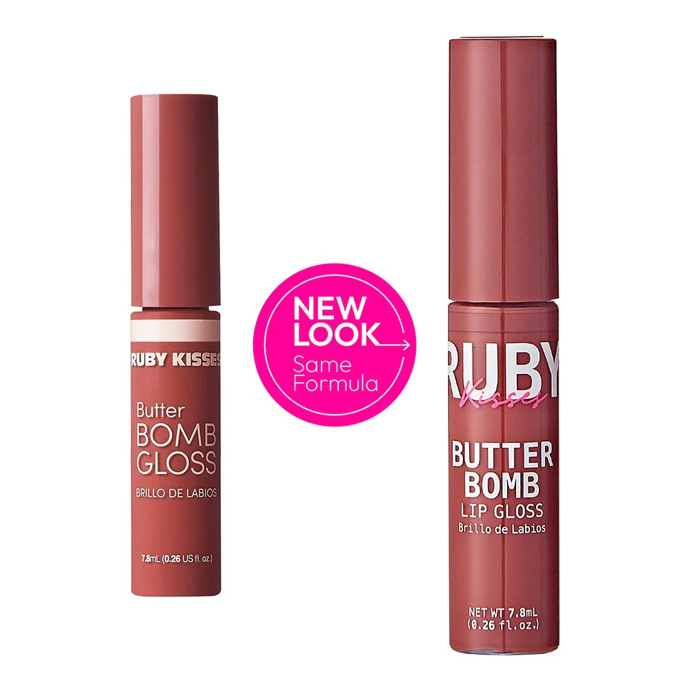 Ruby Kisses Butter Bomb Gloss – Non-Sticky, High-Shine Lip Gloss with Jojoba & Avocado Oil - Image 30