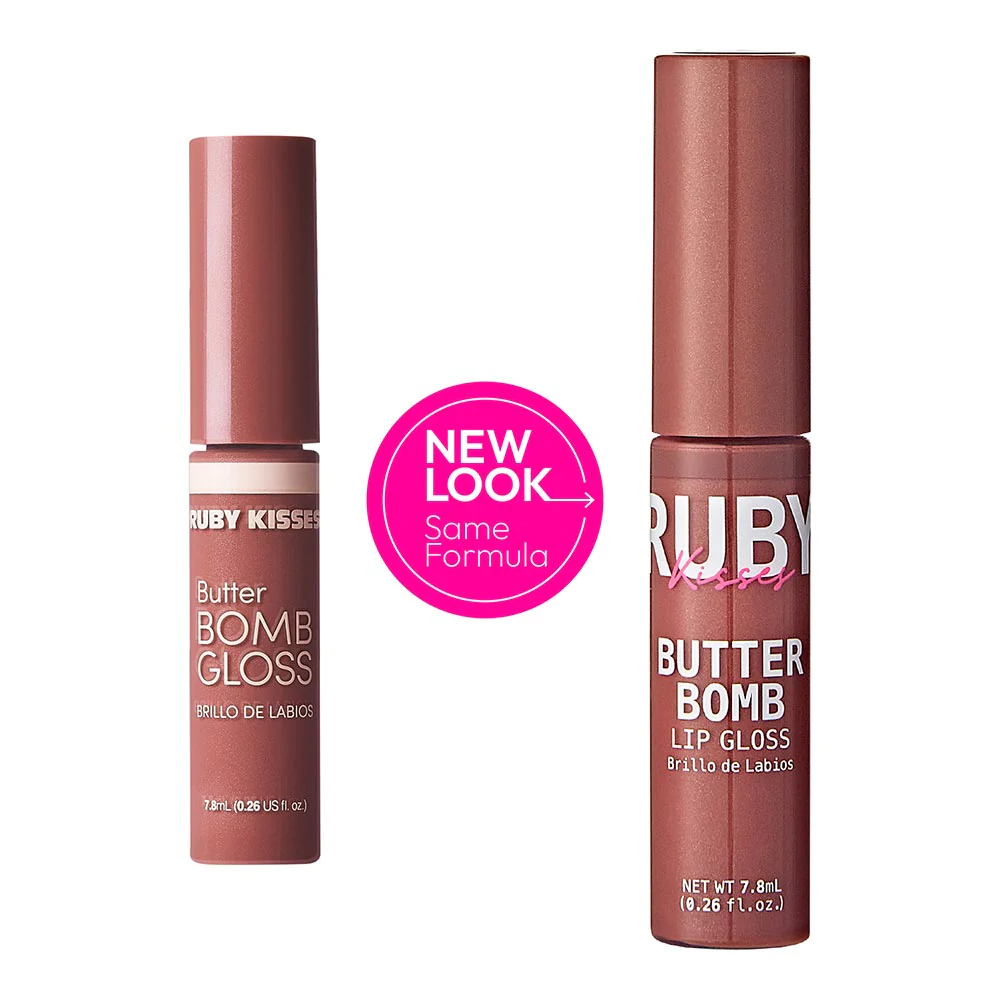 Ruby Kisses Butter Bomb Gloss – Non-Sticky, High-Shine Lip Gloss with Jojoba & Avocado Oil - Image 31