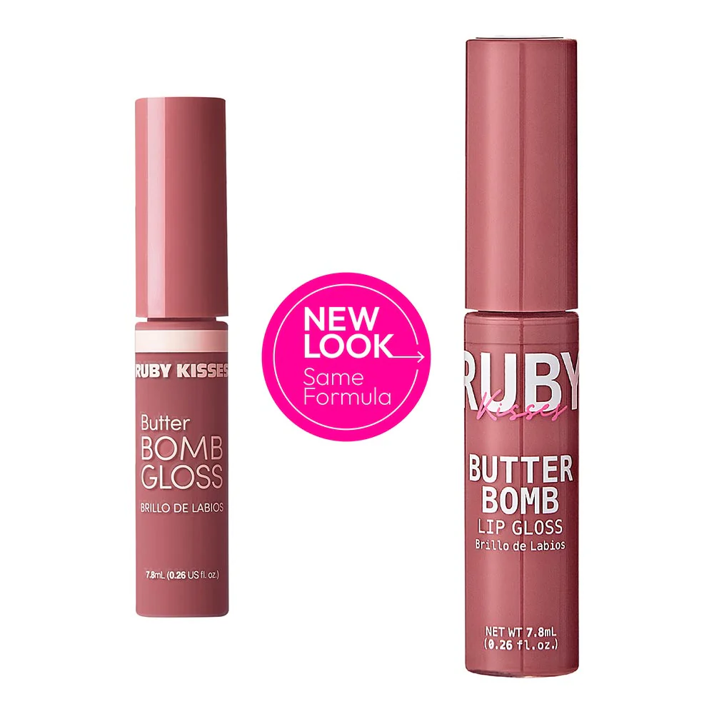 Ruby Kisses Butter Bomb Gloss – Non-Sticky, High-Shine Lip Gloss with Jojoba & Avocado Oil - Image 33