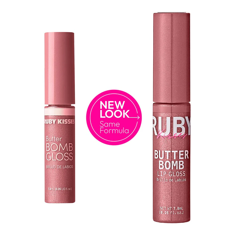 Ruby Kisses Butter Bomb Gloss – Non-Sticky, High-Shine Lip Gloss with Jojoba & Avocado Oil - Image 36