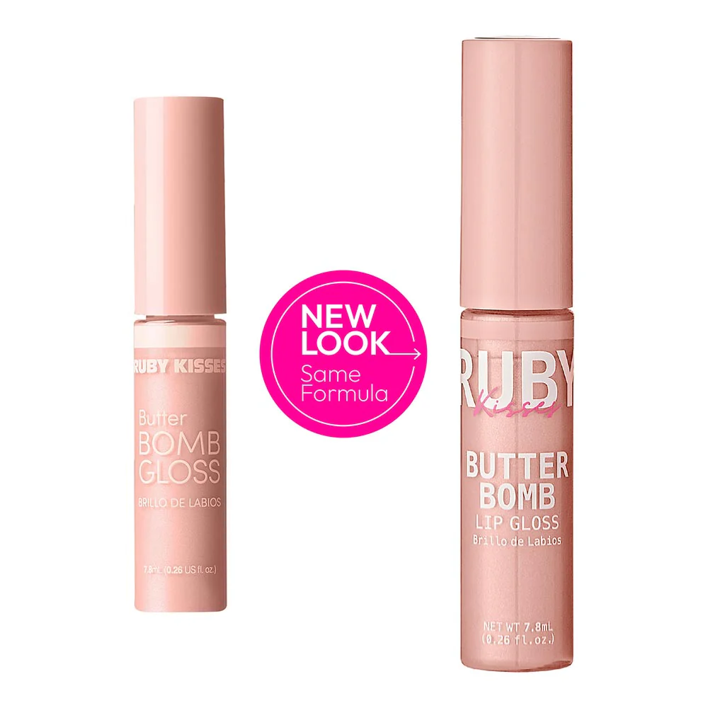 Ruby Kisses Butter Bomb Gloss – Non-Sticky, High-Shine Lip Gloss with Jojoba & Avocado Oil - Image 37