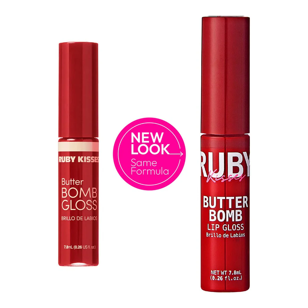 Ruby Kisses Butter Bomb Gloss – Non-Sticky, High-Shine Lip Gloss with Jojoba & Avocado Oil - Image 39