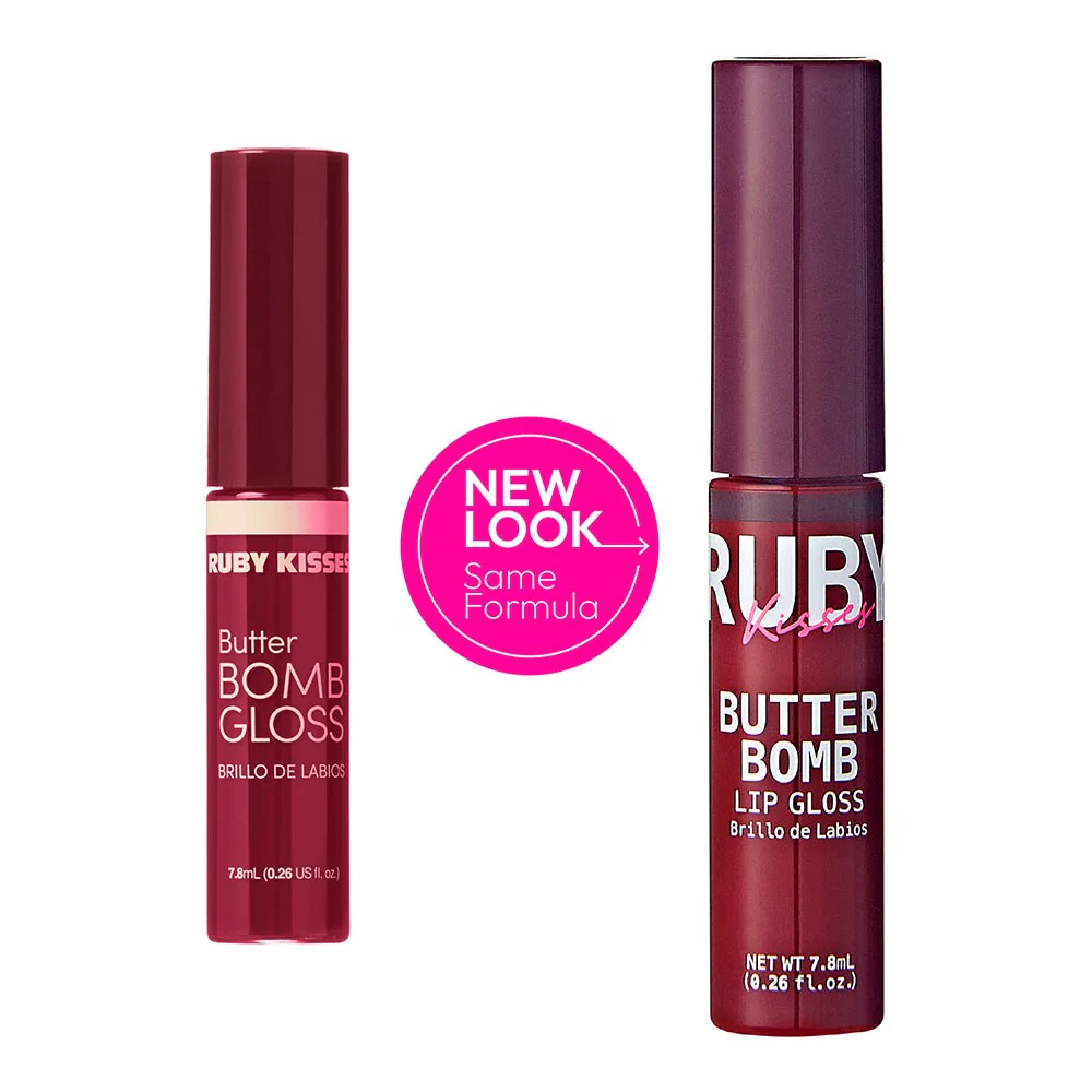 Ruby Kisses Butter Bomb Gloss – Non-Sticky, High-Shine Lip Gloss with Jojoba & Avocado Oil - Image 40