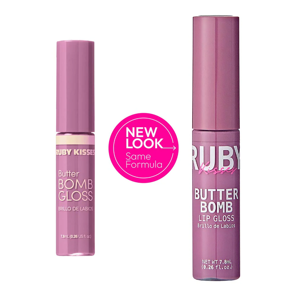 Ruby Kisses Butter Bomb Gloss – Non-Sticky, High-Shine Lip Gloss with Jojoba & Avocado Oil - Image 41