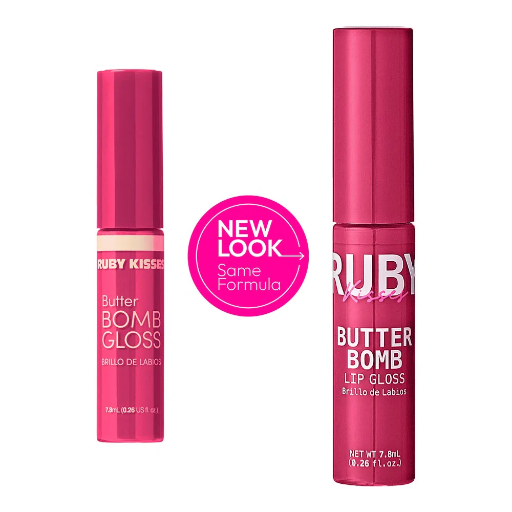 Ruby Kisses Butter Bomb Gloss – Non-Sticky, High-Shine Lip Gloss with Jojoba & Avocado Oil - Image 43