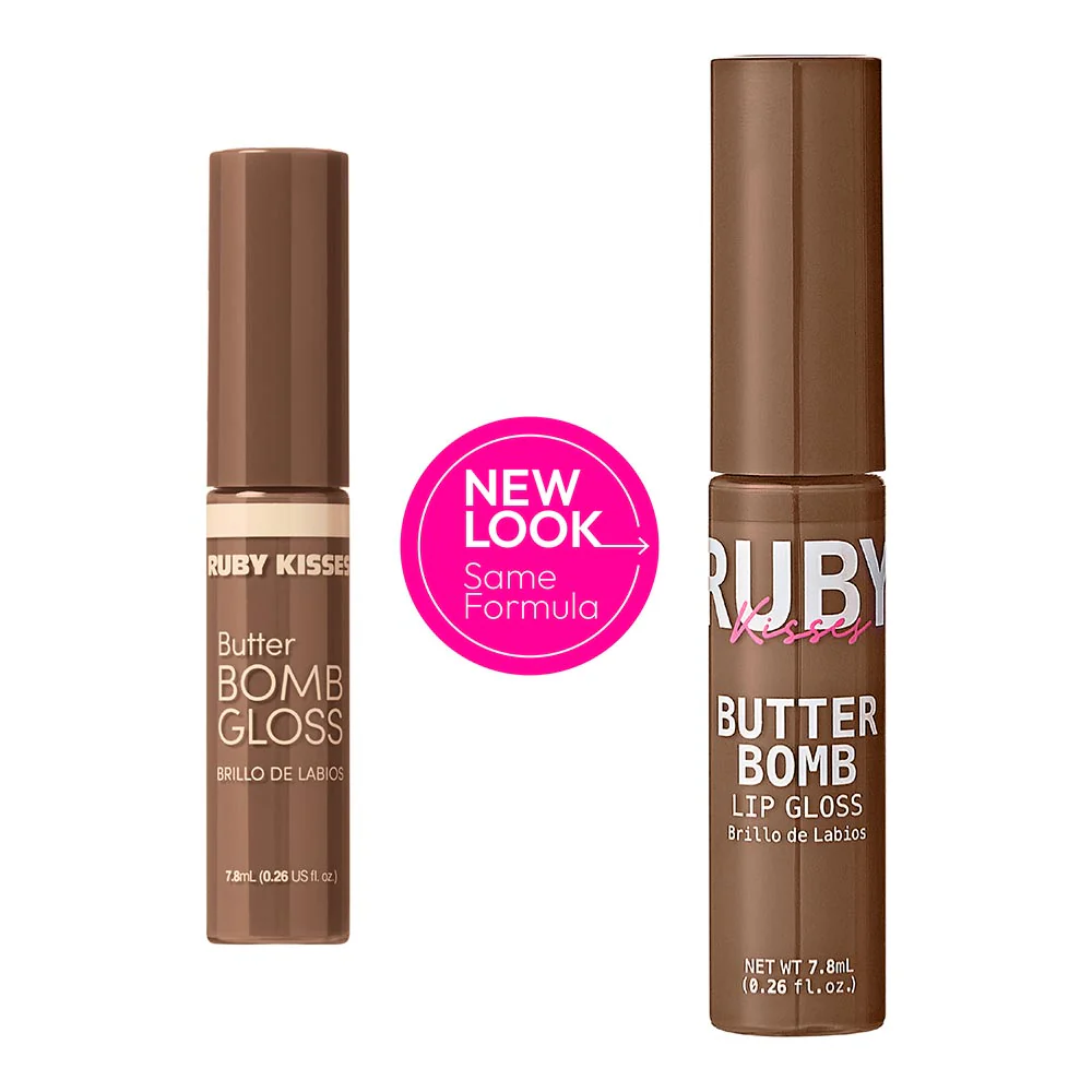 Ruby Kisses Butter Bomb Gloss – Non-Sticky, High-Shine Lip Gloss with Jojoba & Avocado Oil - Image 45