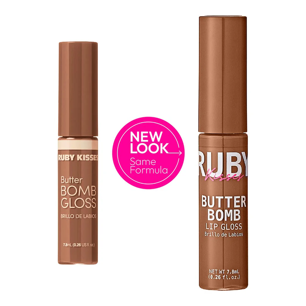 Ruby Kisses Butter Bomb Gloss – Non-Sticky, High-Shine Lip Gloss with Jojoba & Avocado Oil - Image 46