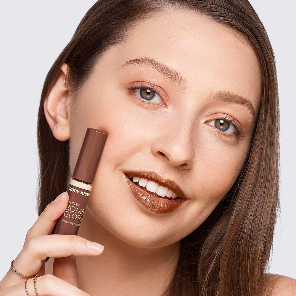 Ruby Kisses Butter Bomb Gloss – Non-Sticky, High-Shine Lip Gloss with Jojoba & Avocado Oil - Image 79
