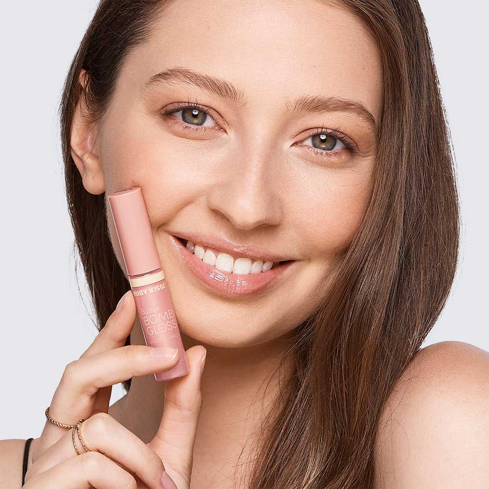 Ruby Kisses Butter Bomb Gloss – Non-Sticky, High-Shine Lip Gloss with Jojoba & Avocado Oil - Image 83