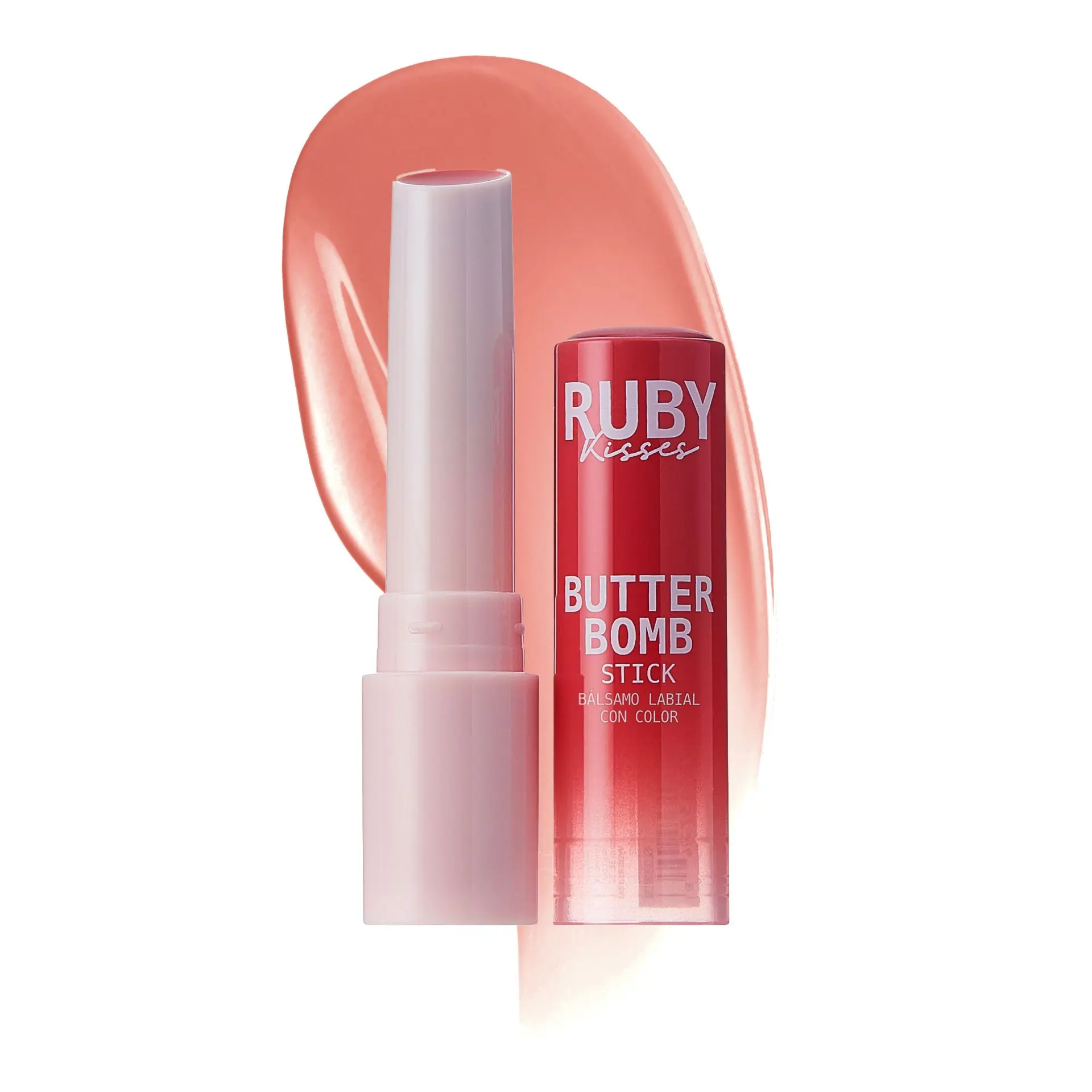 Ruby Kisses Butter Bomb Lip Balm – High Shine Tinted Gloss & Hydrating Lipstick With Shea Butter - Image 74