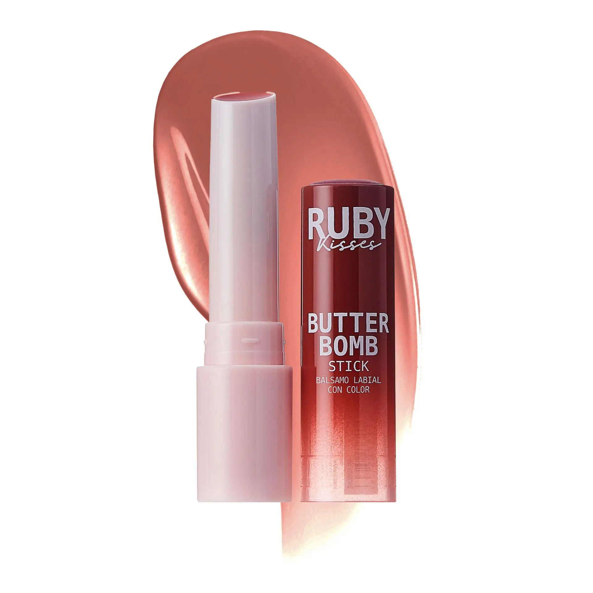 Ruby Kisses Butter Bomb Lip Balm – High Shine Tinted Gloss & Hydrating Lipstick With Shea Butter - Image 75