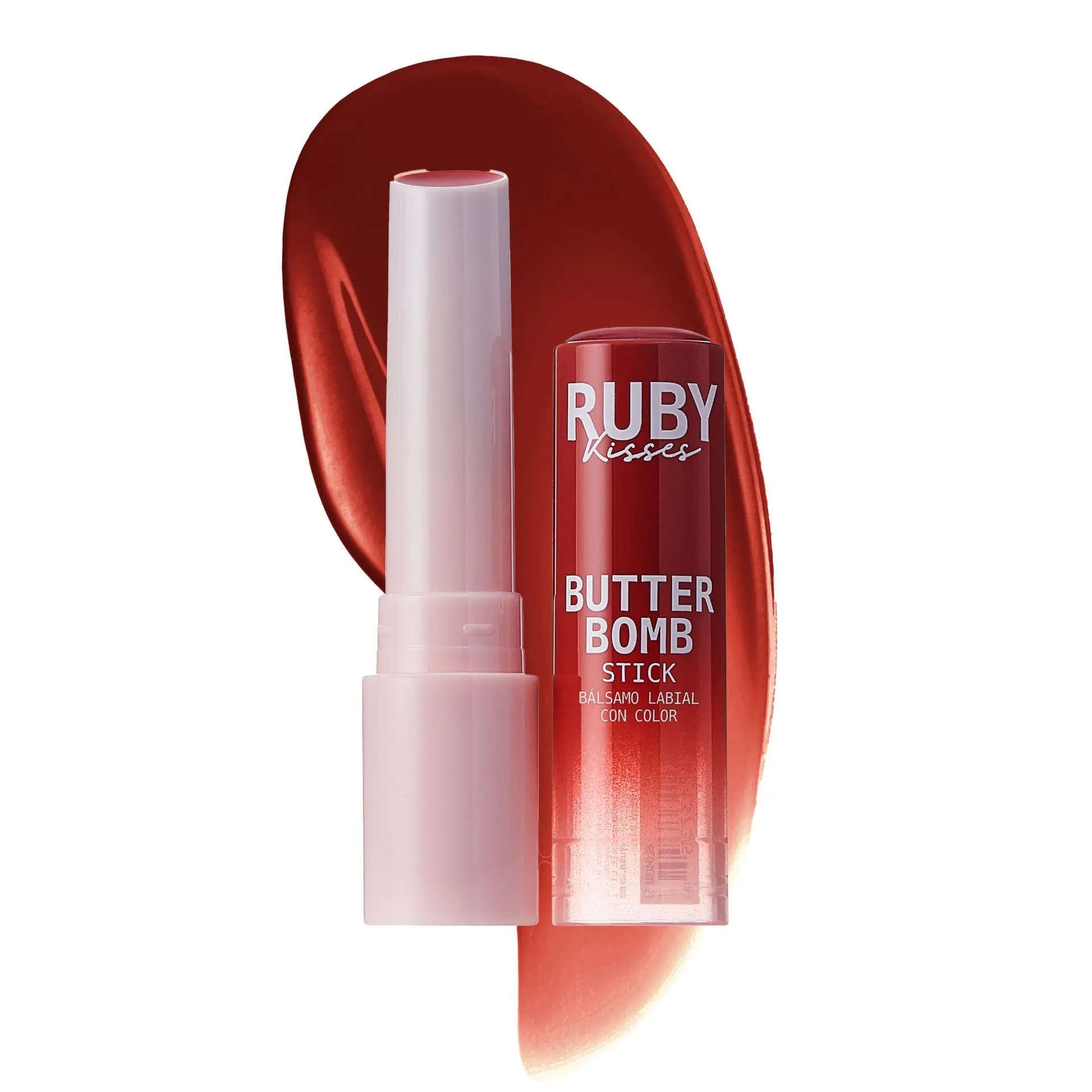 Ruby Kisses Butter Bomb Lip Balm – High Shine Tinted Gloss & Hydrating Lipstick With Shea Butter - Image 76