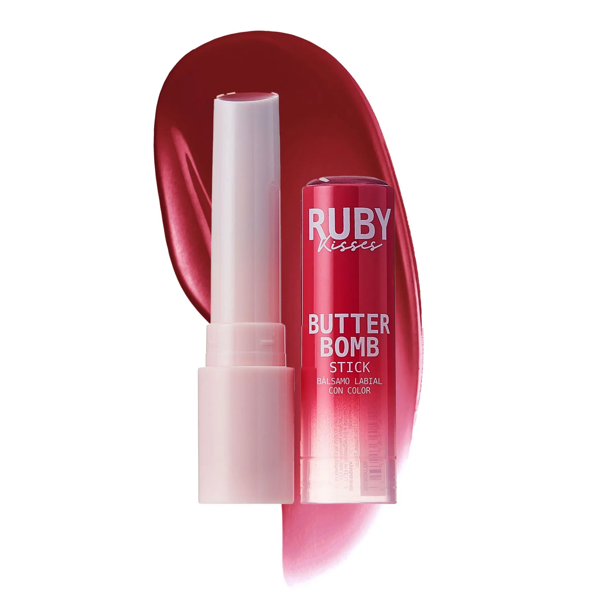 Ruby Kisses Butter Bomb Lip Balm – High Shine Tinted Gloss & Hydrating Lipstick With Shea Butter - Image 78