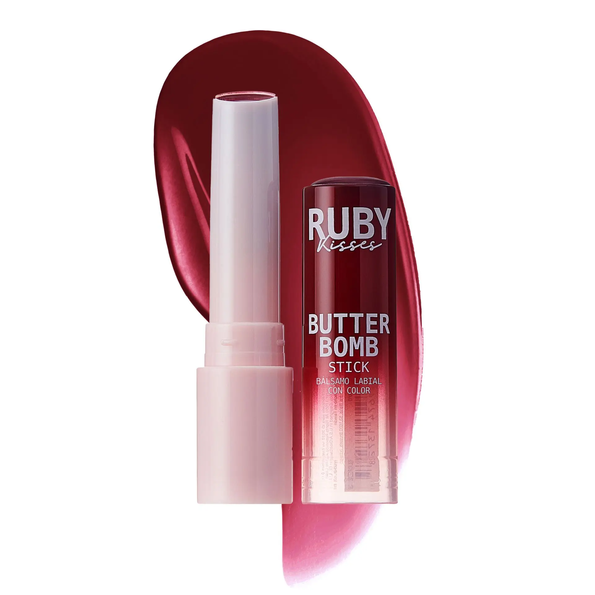 Ruby Kisses Butter Bomb Lip Balm – High Shine Tinted Gloss & Hydrating Lipstick With Shea Butter - Image 79