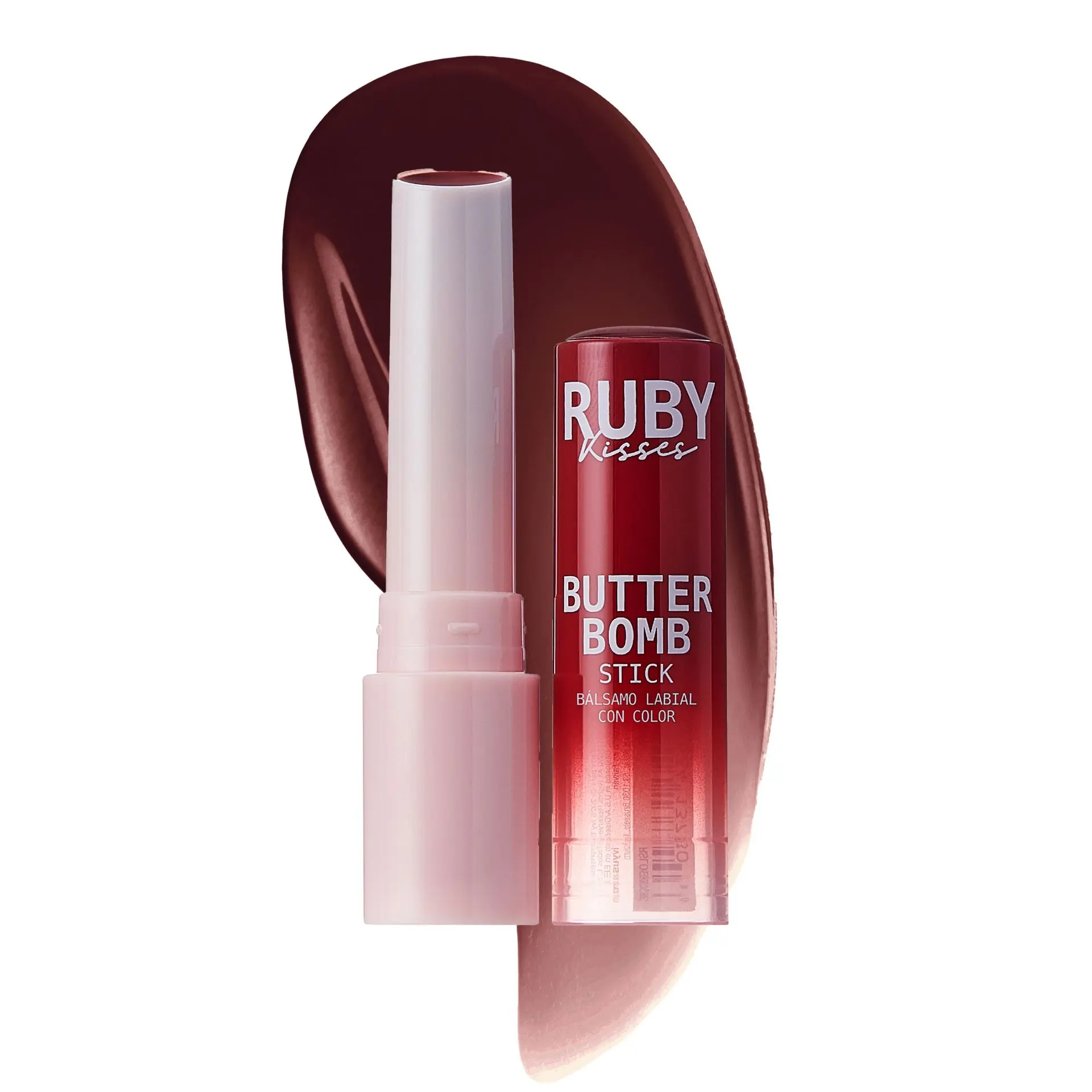 Ruby Kisses Butter Bomb Lip Balm – High Shine Tinted Gloss & Hydrating Lipstick With Shea Butter - Image 81