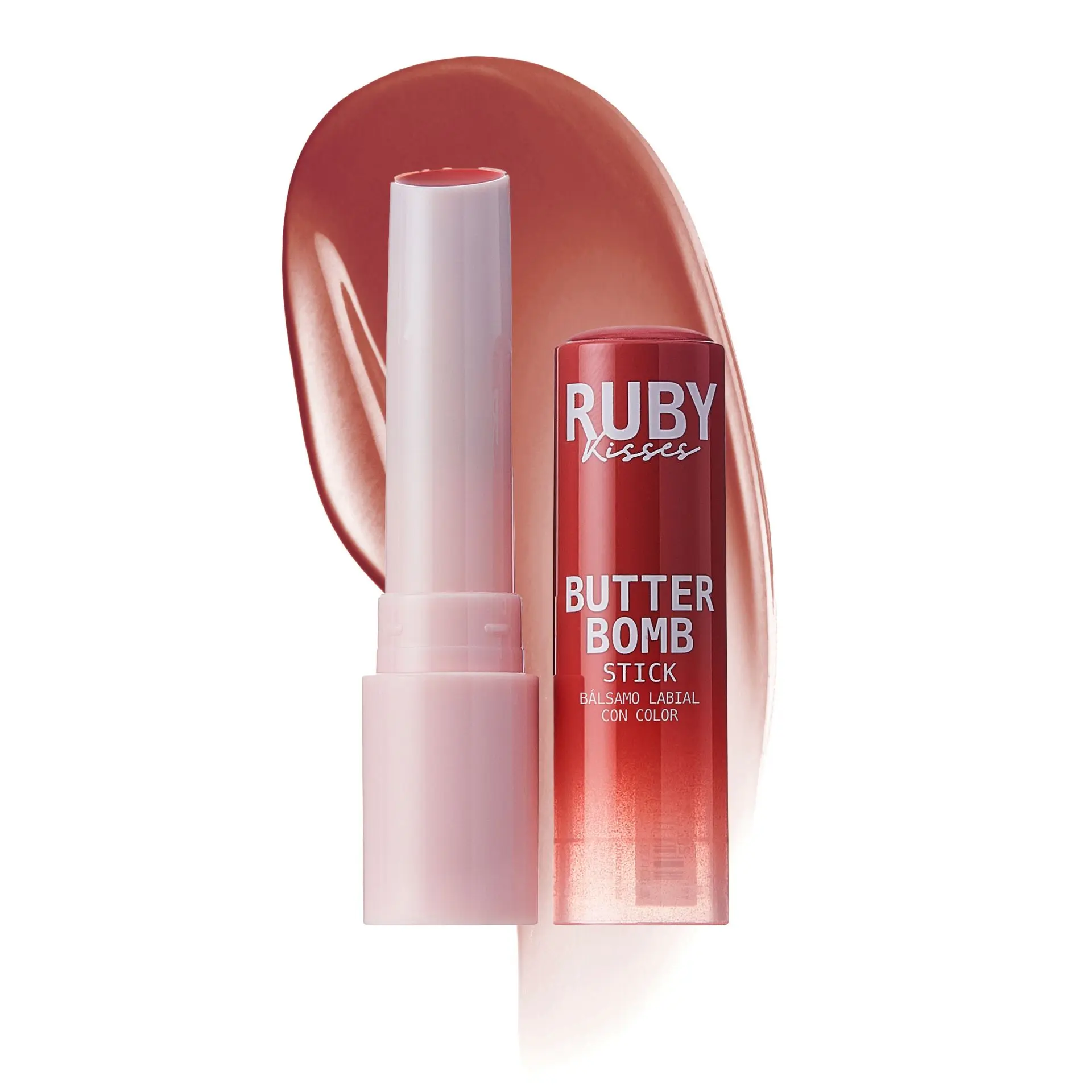 Ruby Kisses Butter Bomb Lip Balm – High Shine Tinted Gloss & Hydrating Lipstick With Shea Butter - Image 83