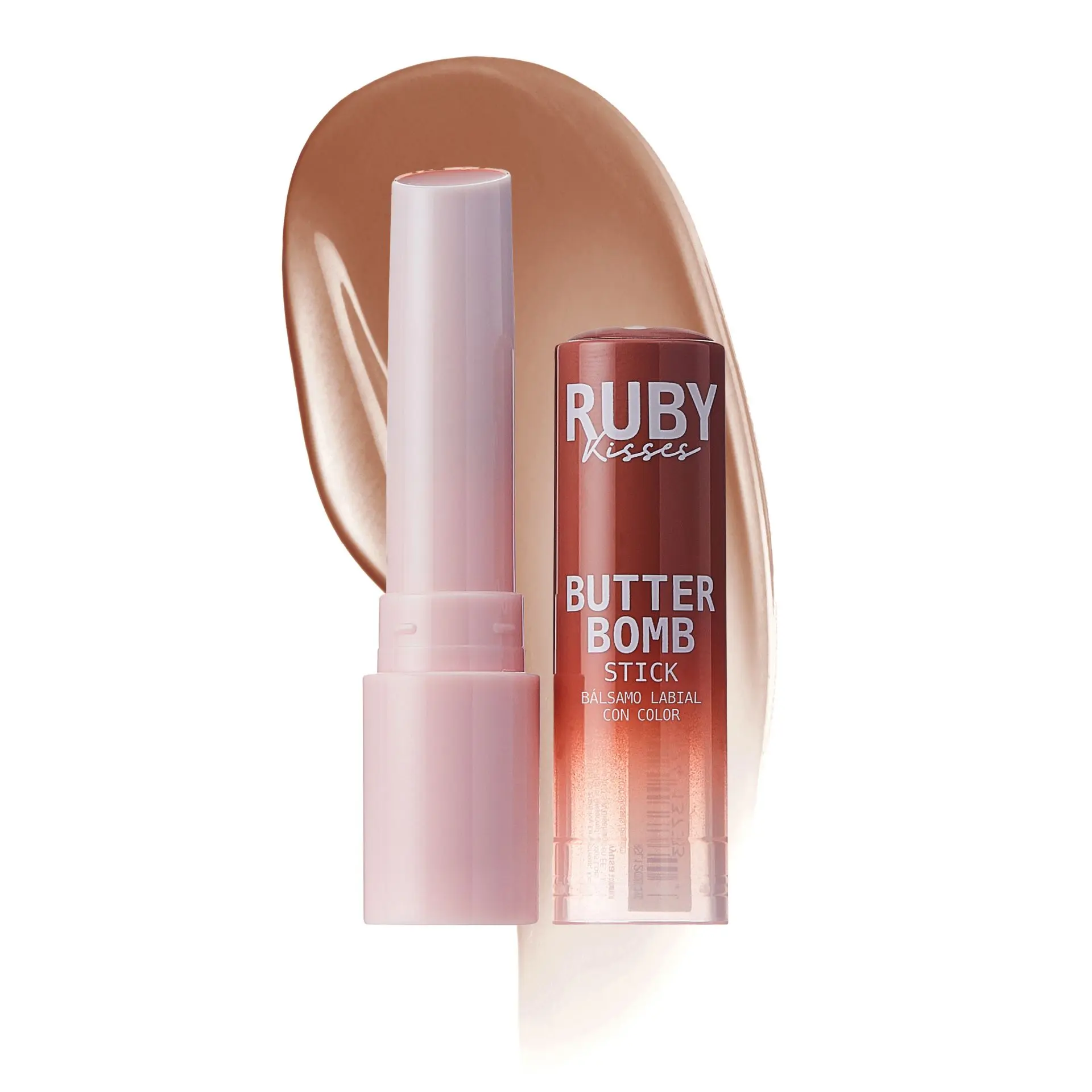 Ruby Kisses Butter Bomb Lip Balm – High Shine Tinted Gloss & Hydrating Lipstick With Shea Butter - Image 84