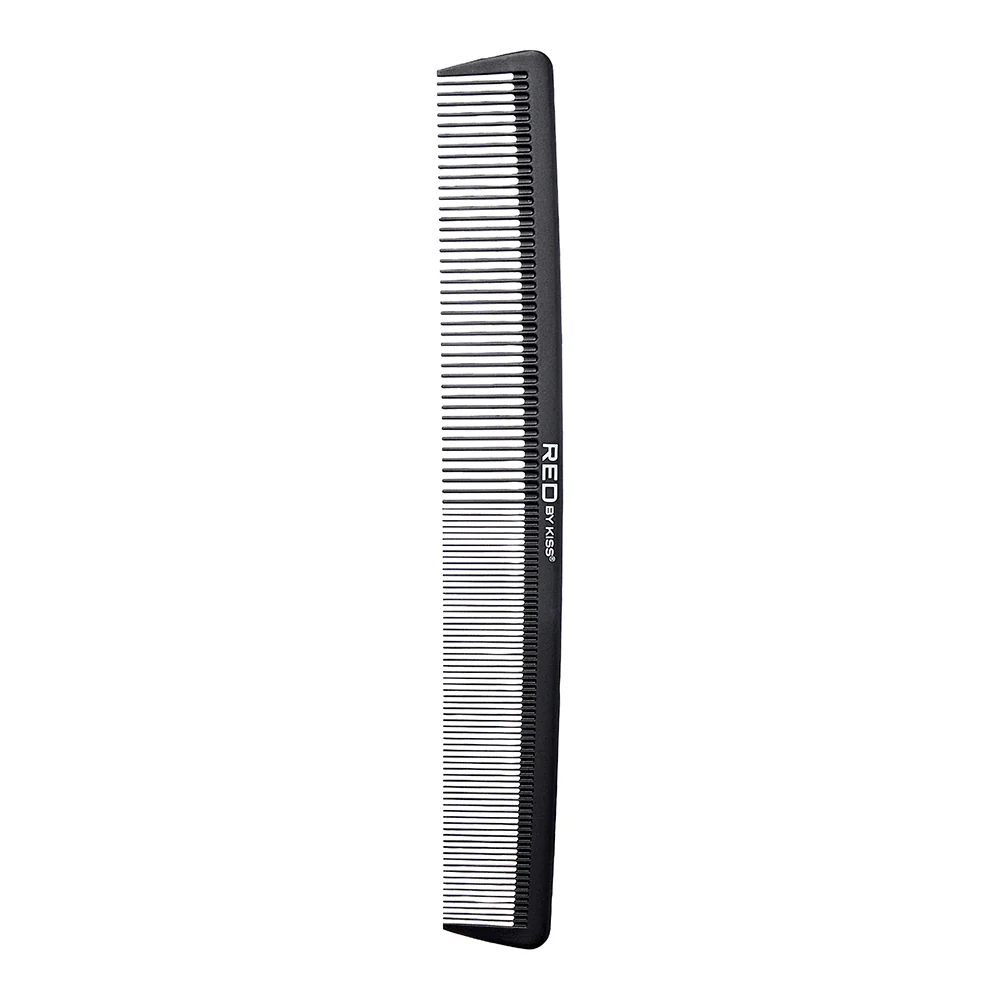 RED by KISS Carbon-Fiber Large Barber Comb - Image 2