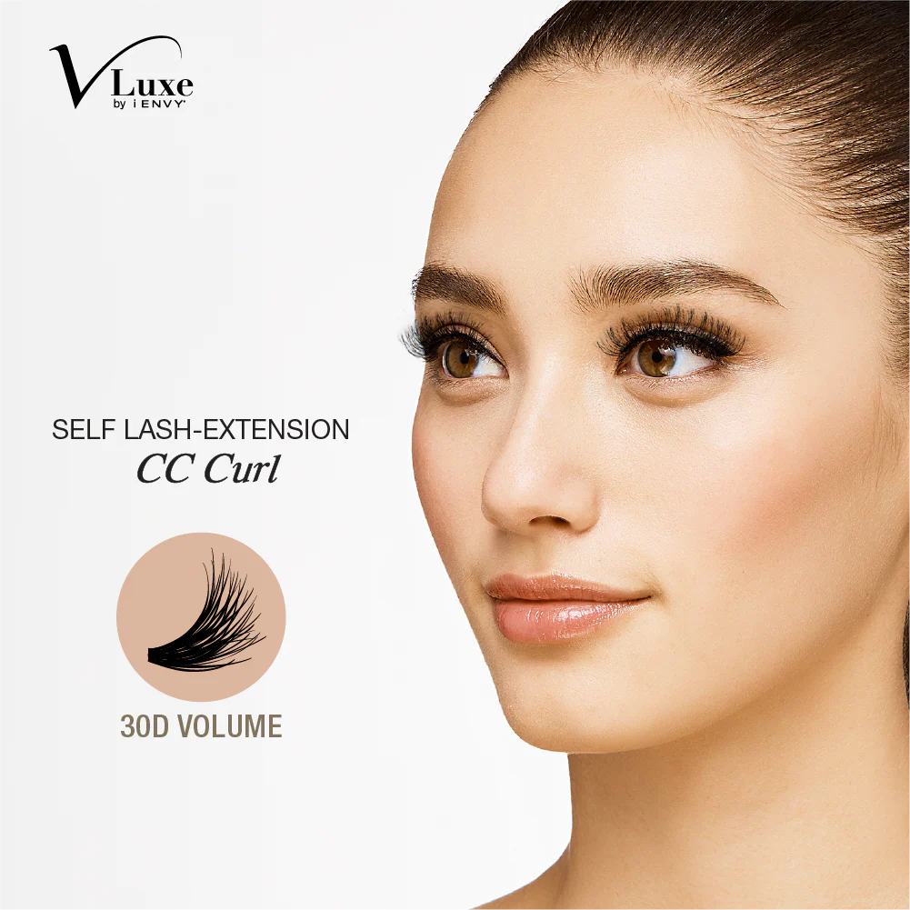 VLuxe By i•ENVY CC & DD Curl Faux Mink Lash Clusters (12Ð16mm) DIY Lash Extensions for Wispy Volume & Natural Look - Image 14