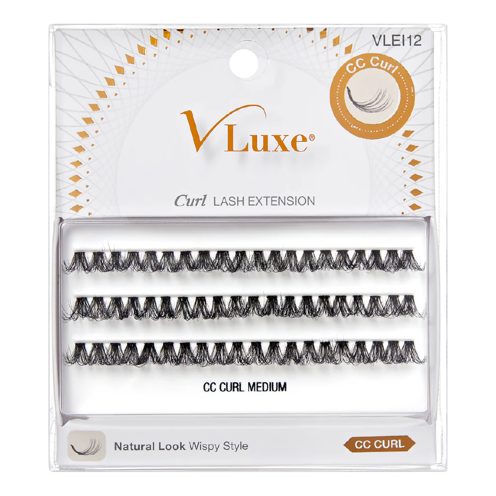 VLuxe By i•ENVY CC & DD Curl Faux Mink Lash Clusters (12Ð16mm) DIY Lash Extensions for Wispy Volume & Natural Look - Image 19