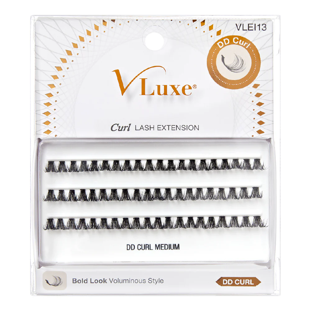 VLuxe By i•ENVY CC & DD Curl Faux Mink Lash Clusters (12Ð16mm) DIY Lash Extensions for Wispy Volume & Natural Look - Image 29
