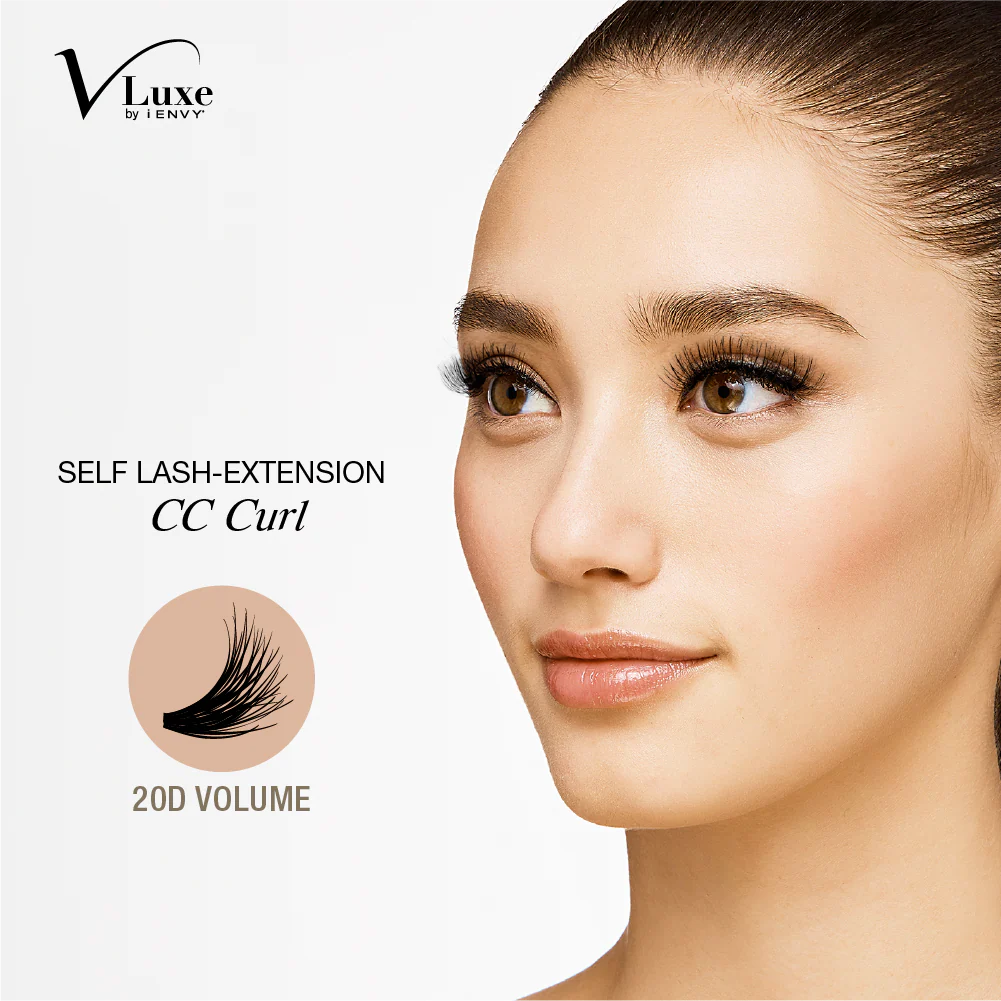 VLuxe By i•ENVY CC & DD Curl Faux Mink Lash Clusters (12Ð16mm) DIY Lash Extensions for Wispy Volume & Natural Look - Image 4