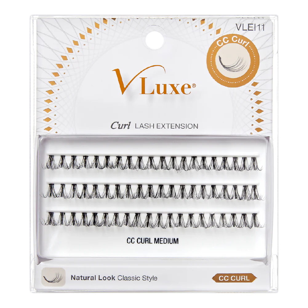 VLuxe By i•ENVY CC & DD Curl Faux Mink Lash Clusters (12Ð16mm) DIY Lash Extensions for Wispy Volume & Natural Look - Image 9