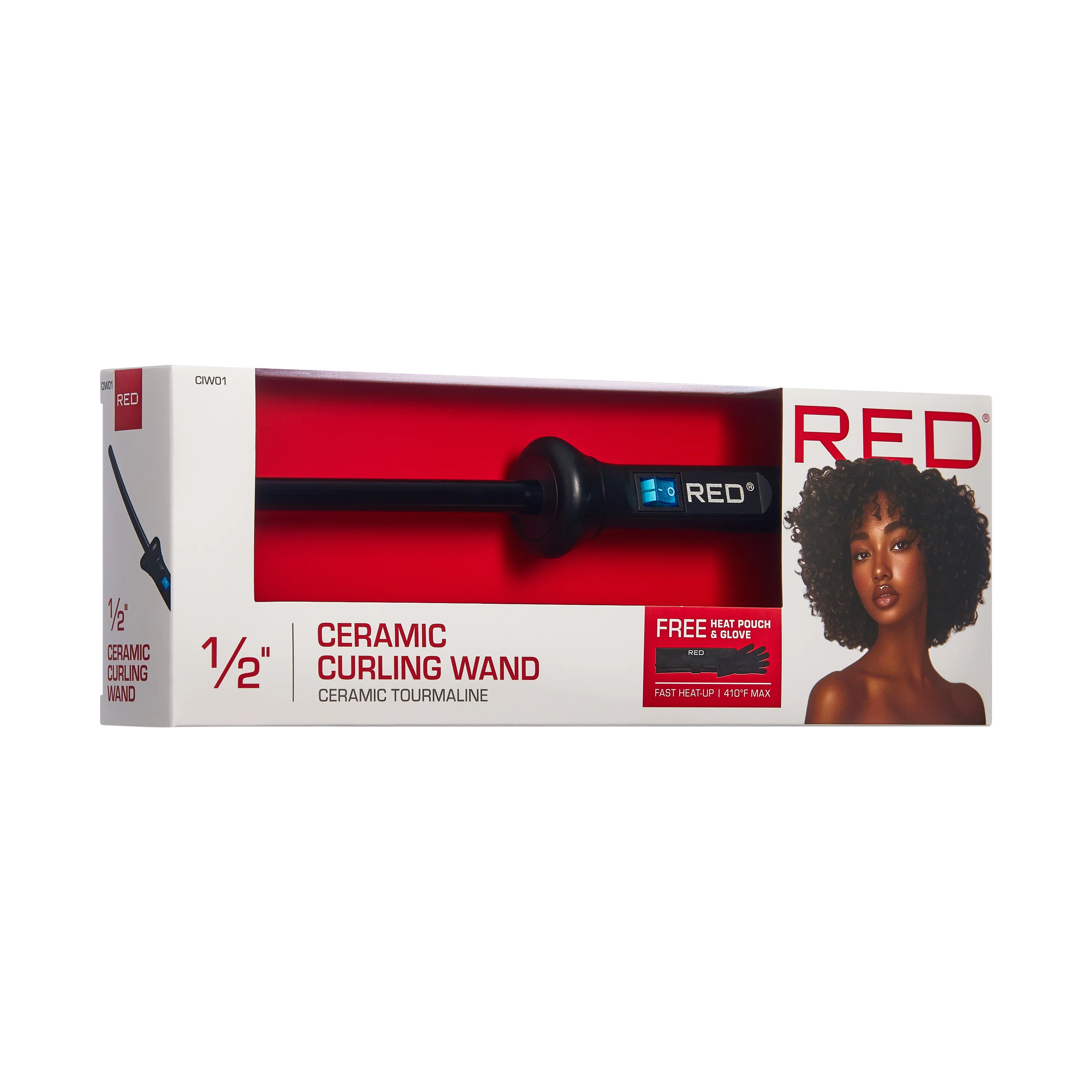 RED by KISS Ceramic Curling Wand Set With Interchangeable Barrels For Smooth Curls - Image 11