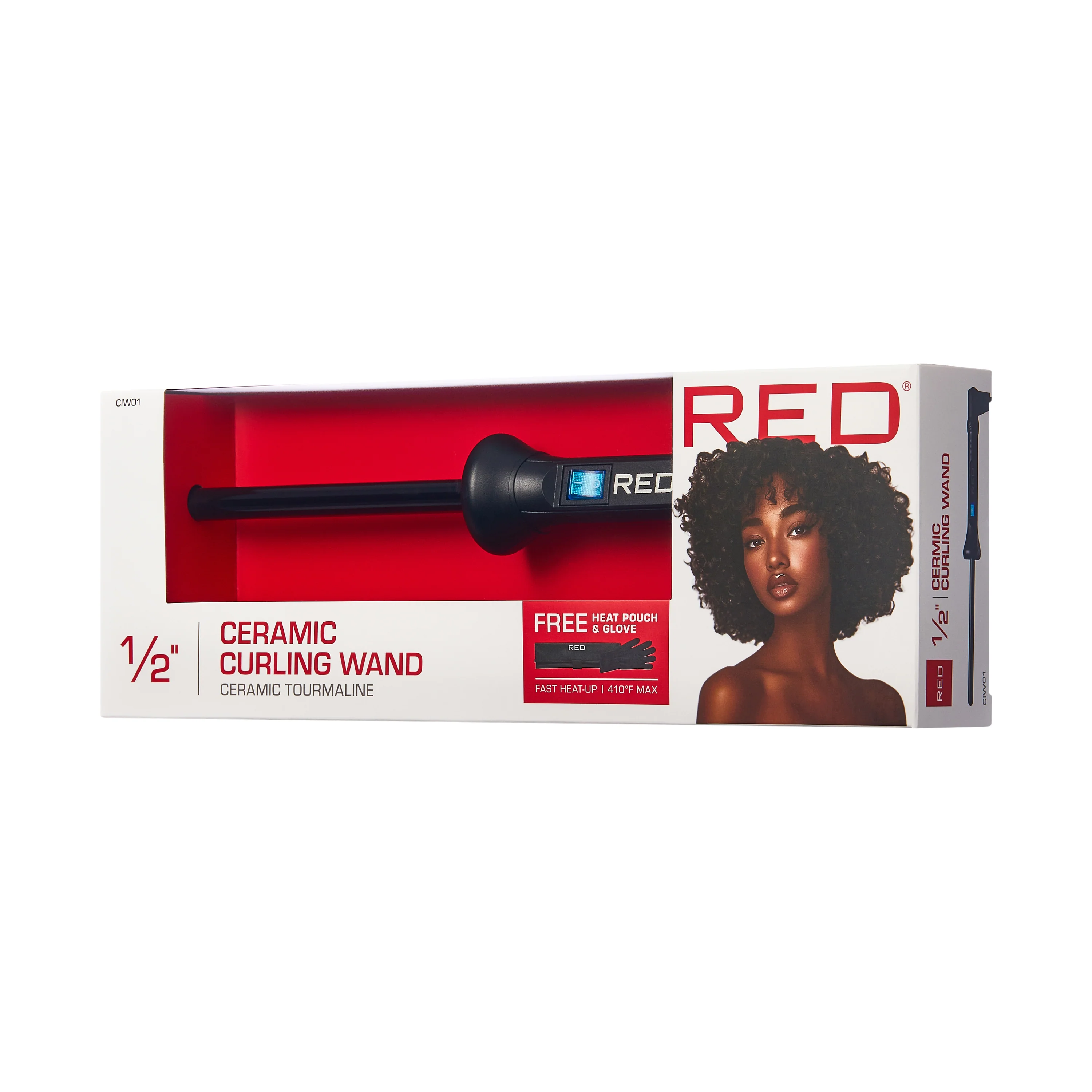 RED by KISS Ceramic Curling Wand Set With Interchangeable Barrels For Smooth Curls - Image 15