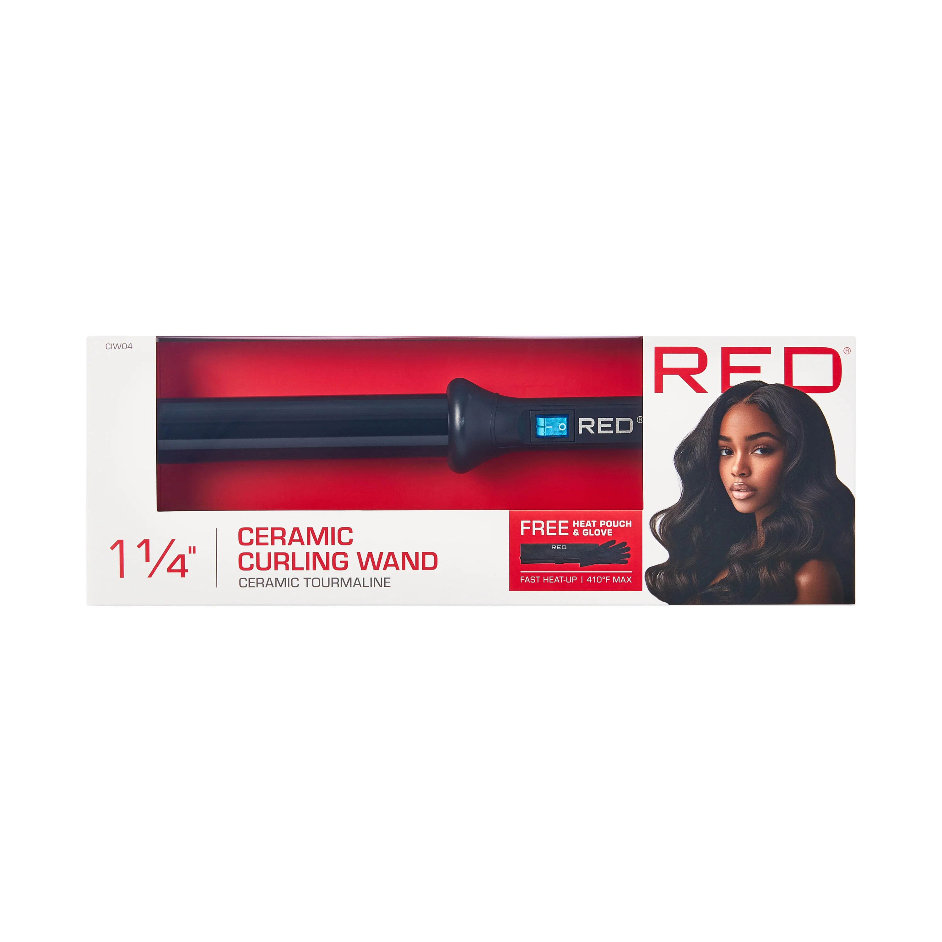 RED by KISS Ceramic Curling Wand Set With Interchangeable Barrels For Smooth Curls - Image 16